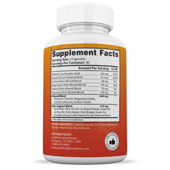 Close-up of electrolyte blend with magnesium, calcium and sodium