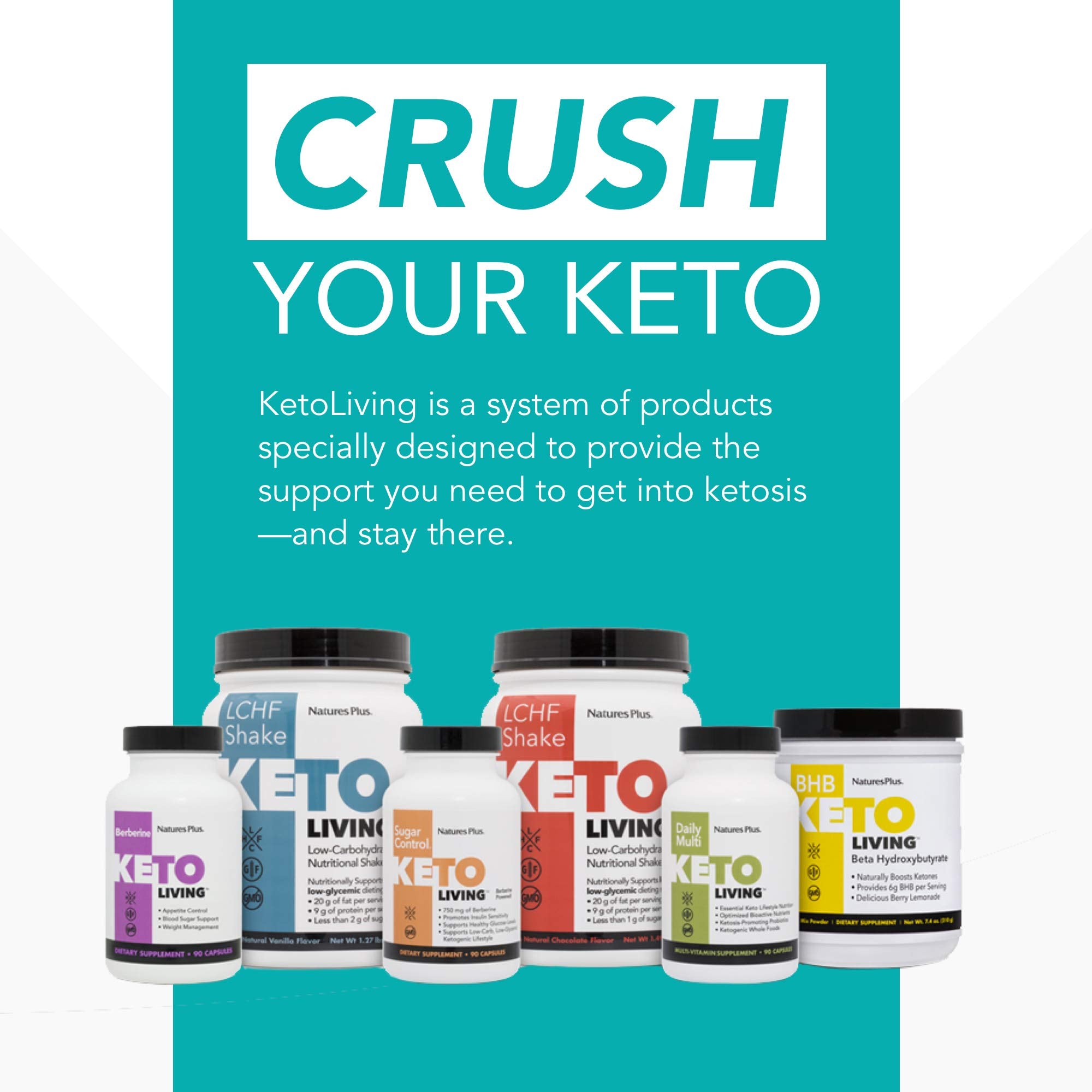 Close-up of KetoLiving Natural Collagen unflavored tub packaging