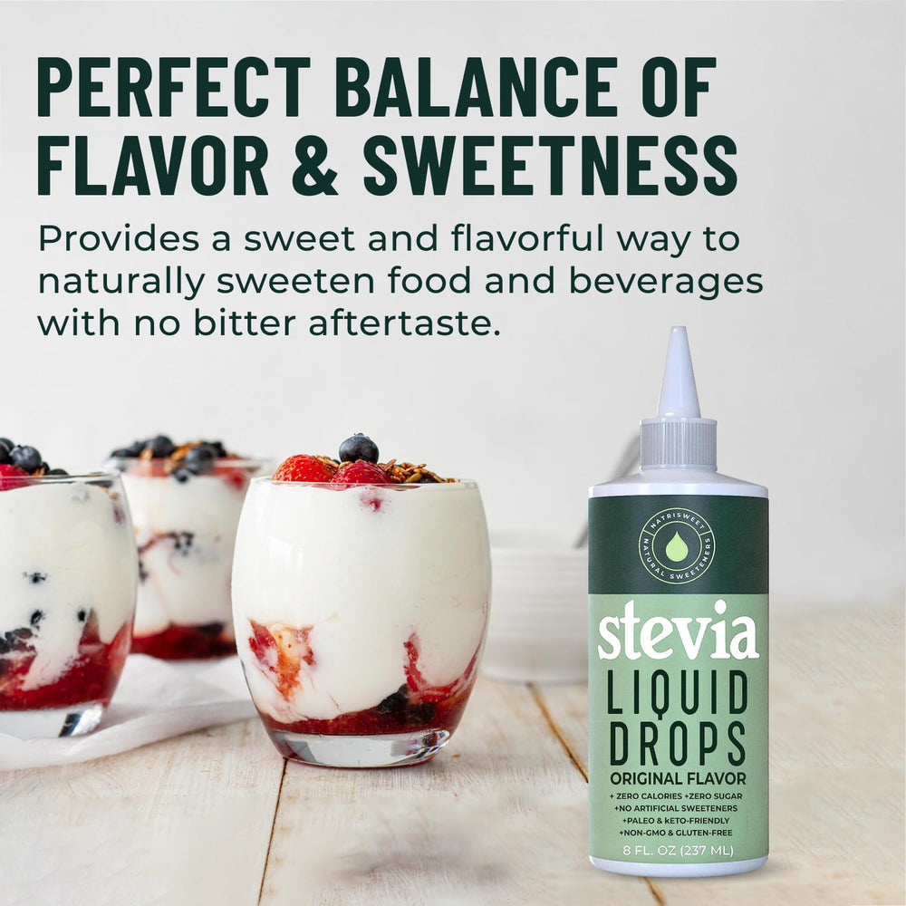 Keto and Paleo friendly stevia liquid drops