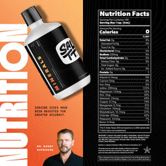 Keto Chow SALTT Minerals packaging and branding communicates clean, gluten-free, non-GMO electrolytes.