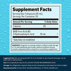 Ketone energy and mental clarity concept image