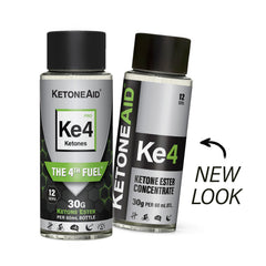 KetoneAid KE4 scoop with D-BHB ester illustrating precise serving size