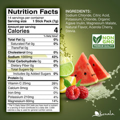 Kevala Hydrating Salts Watermelon flavor single-serve packet