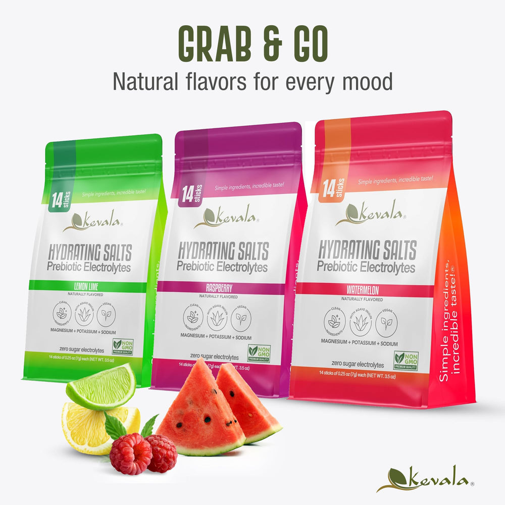 Kevala Raspberry hydration mix hero image