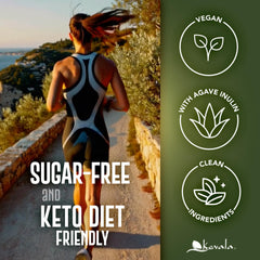 Nutritional facts for Kevala Raspberry hydration mix