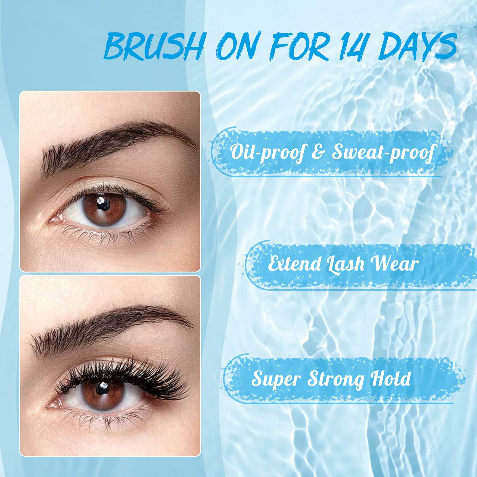 KevKev Lash Overnight Sealer sealed lashes with extended wear up to 14 days