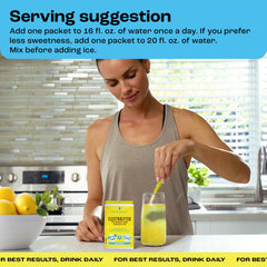 Label highlighting ingredients and vitamins