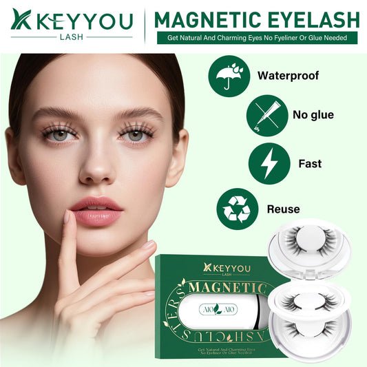 KEYYOU magnetic lash applicator tool for precise placement