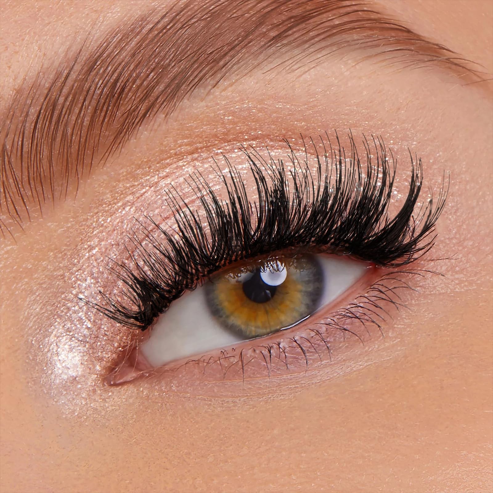 KEYYOU beginner-friendly lashes designed for fast 3–5 tries to master application.