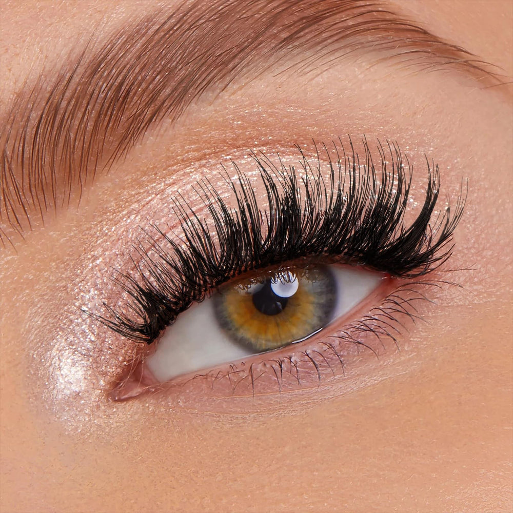 KEYYOU beginner-friendly lashes designed for fast 3–5 tries to master application.