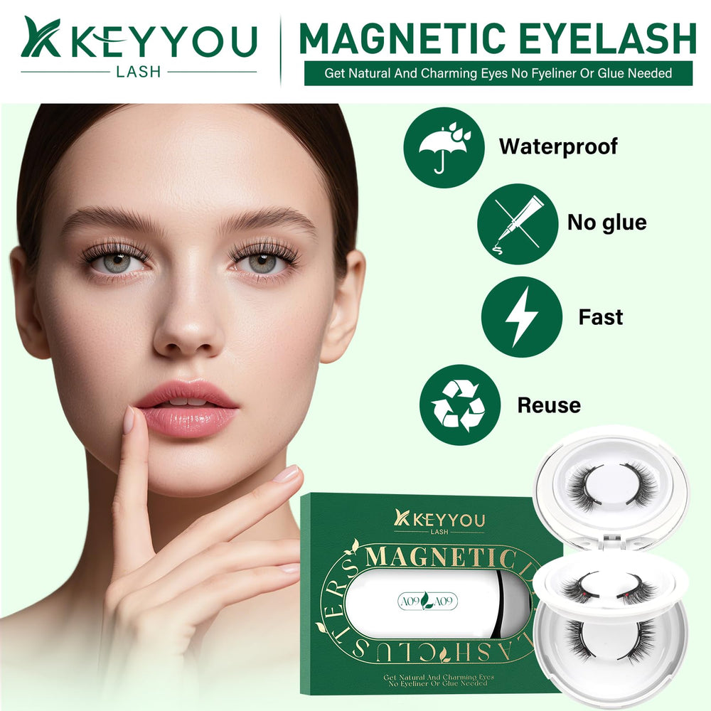 KEYYOU applicator tool for precise lash placement and easy adhesion