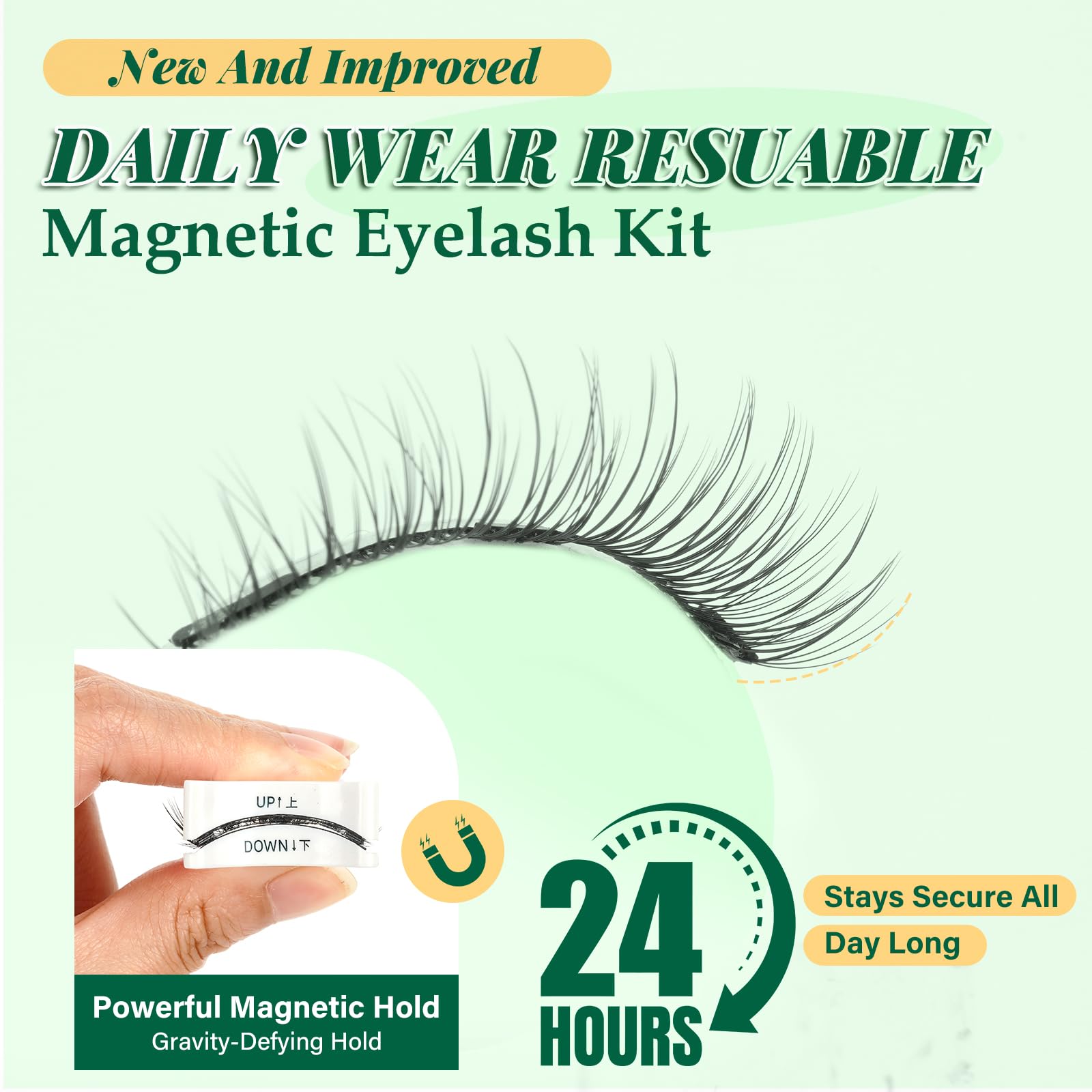 KEYYOU two pairs of different styles for versatile looks.