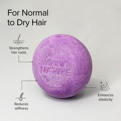 KGallery Maka Nature Tea Tree shampoo bar scene highlights refreshing formula for scalp comfort.