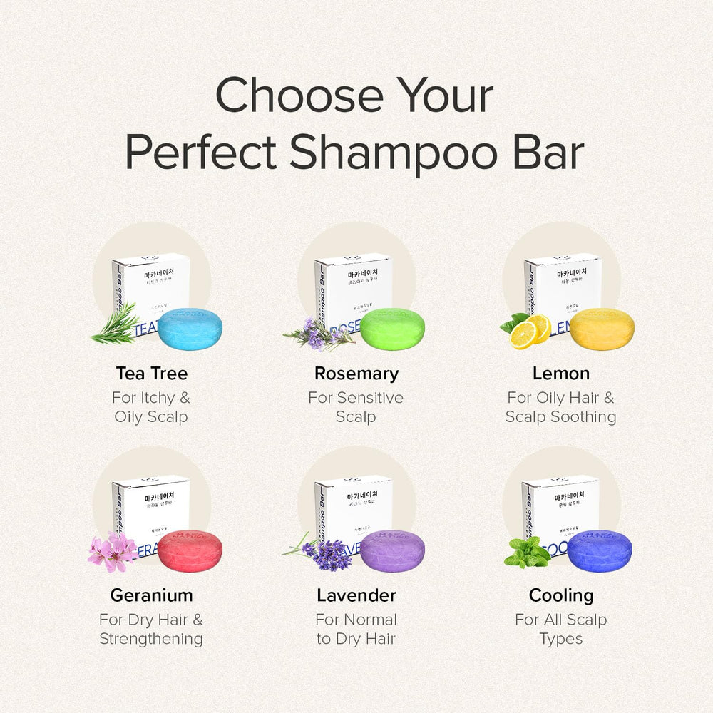 KGallery Maka Nature travel-friendly shampoo bar ideal for on-the-go.
