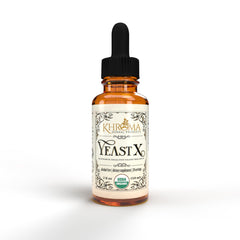 Khroma Yeast X 2 oz glass bottle - front view