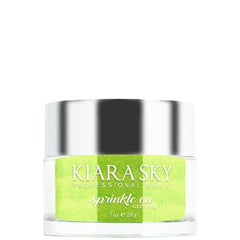 Kiara Sky Sprinkle On glitter bottle with 1 oz for versatile nail sparkle