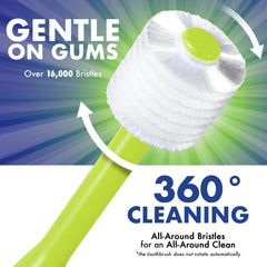 Kid-friendly design promoting independent brushing in kids