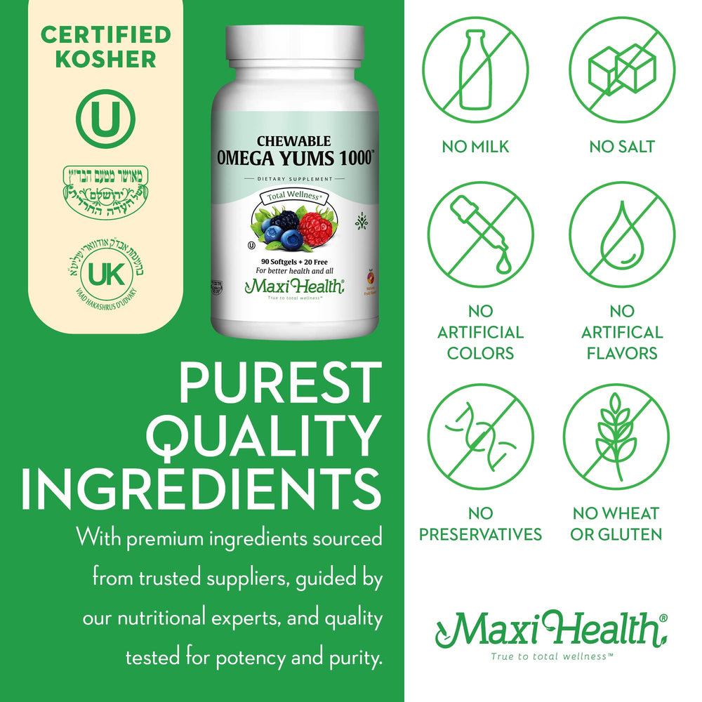 Kid-friendly Fruity Burst Omega-3 gummies visual