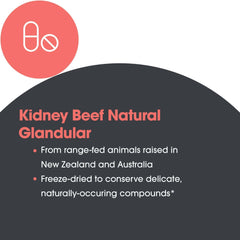 Packed vegetarian capsules of beef organ supplement