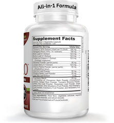 All-in-one Kidney-Pro formula ingredients illustration