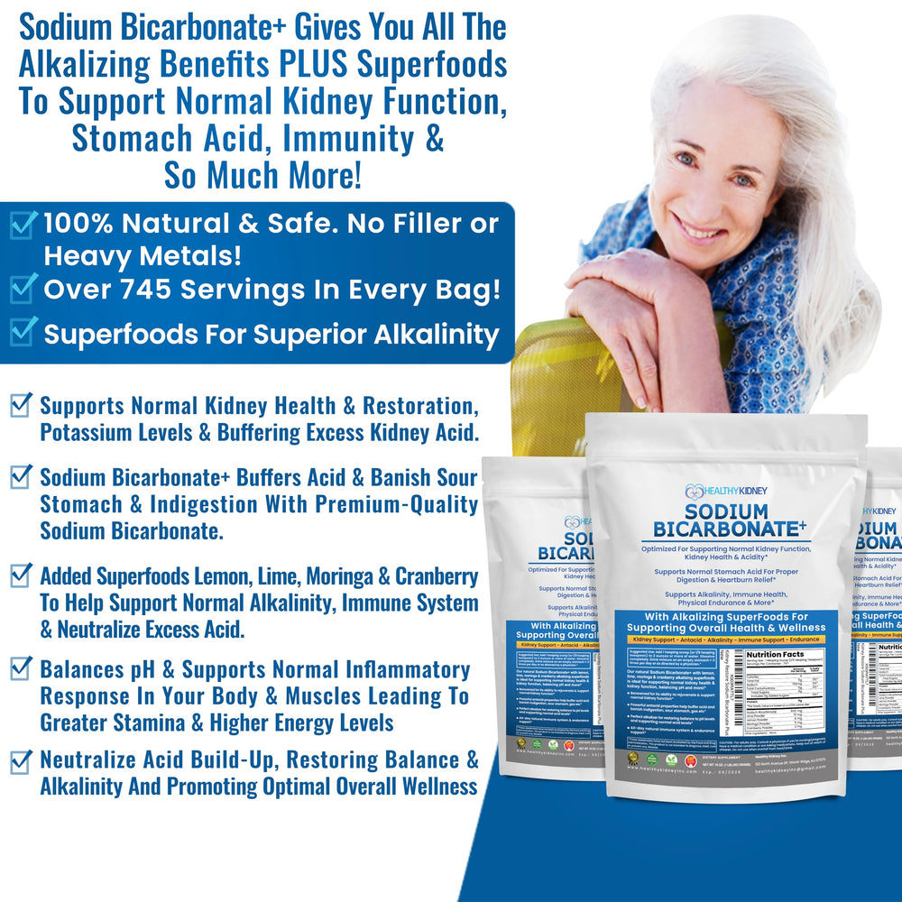 Kidney Restore alkalizing superfoods mix bowl illustrating enhanced wellness potential.