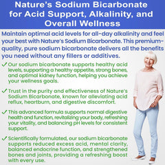 Kidney Restore pure sodium bicarbonate in bag provides clean daily use.