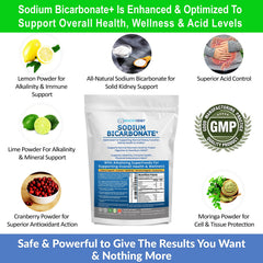 Kidney Restore stomach-neutralizer burn-relief emphasis from alkalinity.