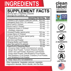 Astragalus root included in the Kidney Cleanse blend