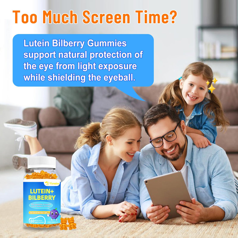 Eye health gummies suitable for kids and adults
