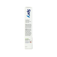 Child brushing teeth with Spry Bubble Gum toothpaste