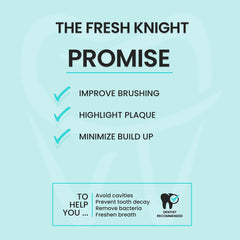 Kids brushing teeth to learn good oral hygiene using plaque-disclosing tablets.