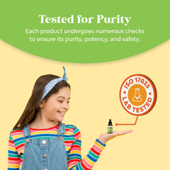 GMP-certified facility label with vegan logo