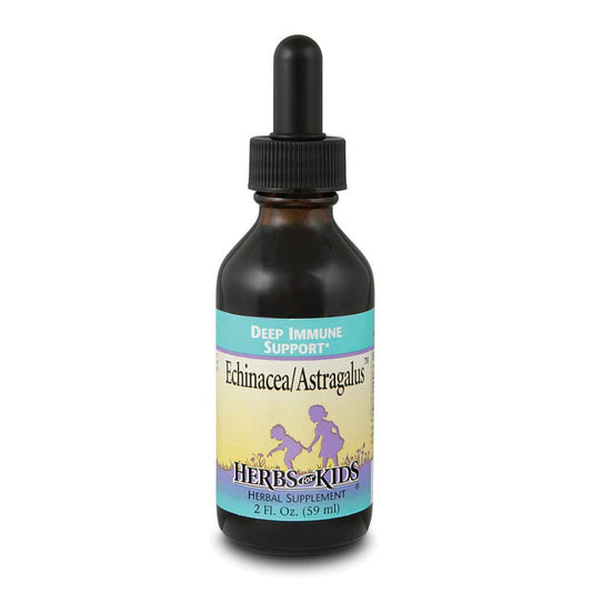 Herbs for Kids Echinacea/Astragalus (2oz) immune support bottle