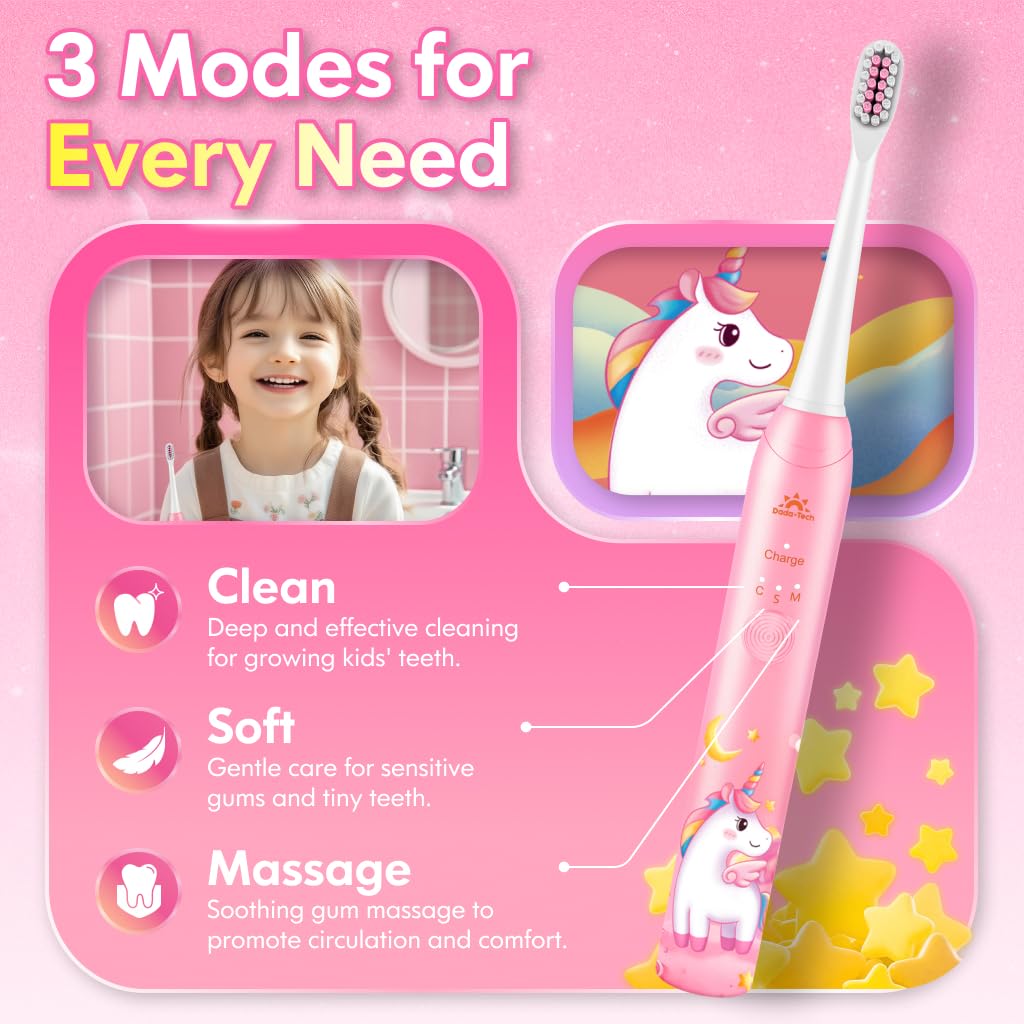 2-minute brushing timer with 30-second reminder