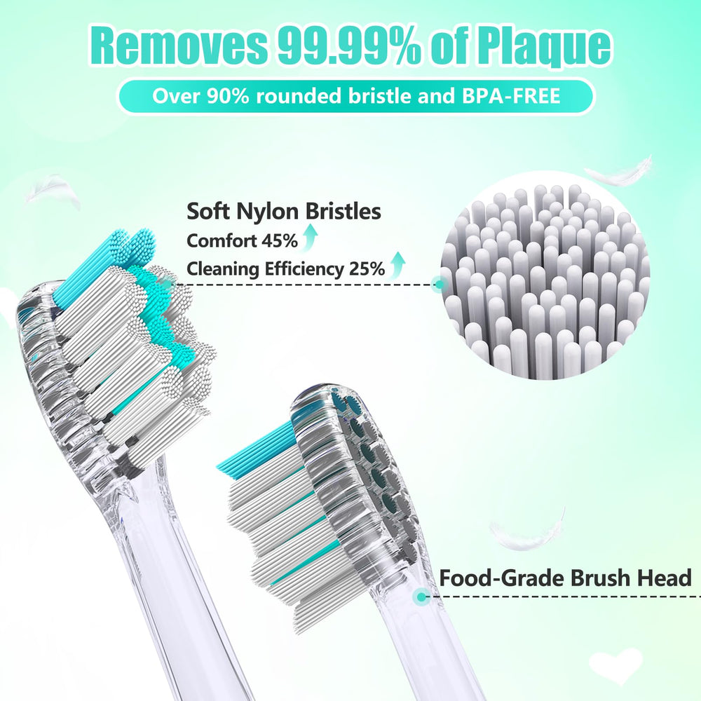 2-minute timer display on the kids toothbrush