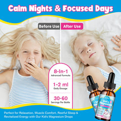 Bone and nerve health support from minerals in kid drops