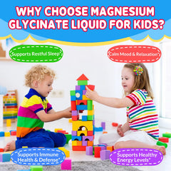 Brain focus and emotional support from magnesium glycinate for kids