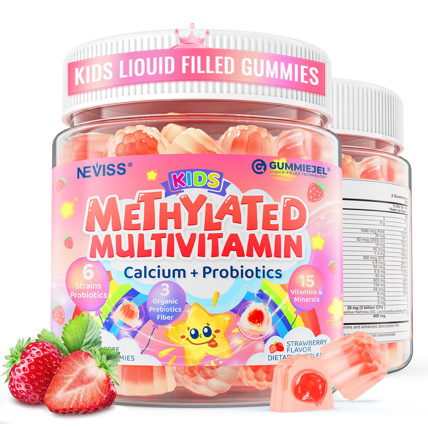 Neviss Kids Multivitamin Gummies bottle