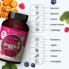 Label showing vegan pectin-based, gluten-free, non-GMO, NSF certifications