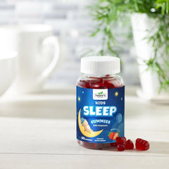 Nature's Choice packaging and bottle design for Kids Sleep Gummies