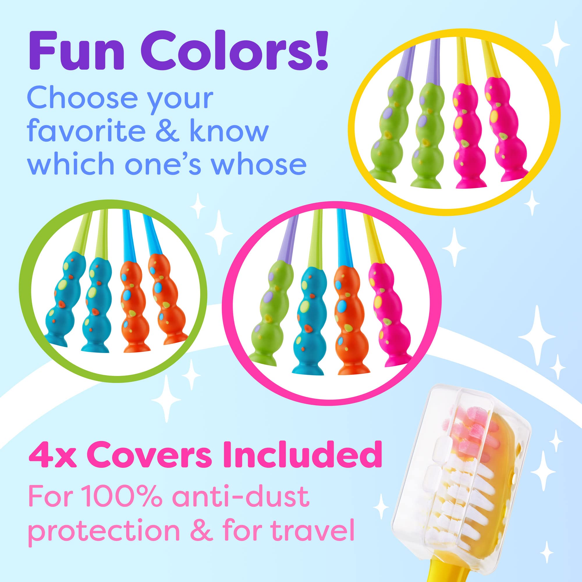 Contoured small-head toothbrush suitable for mixed dentition