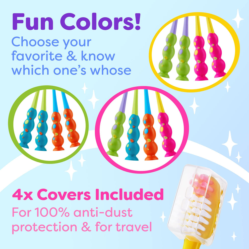 Contoured small-head toothbrush suitable for mixed dentition
