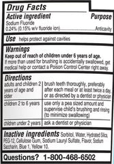 Fun unicorn illustration on Kids Toothpaste packaging for ages 2+.