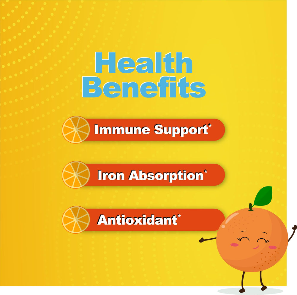 Ingredients and non-GMO labeling for kids vitamin C gummies