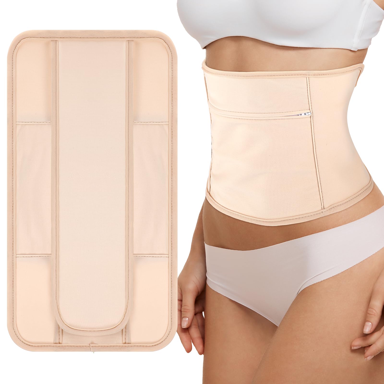 Kifmurase Castor Oil Pack Wrap front view