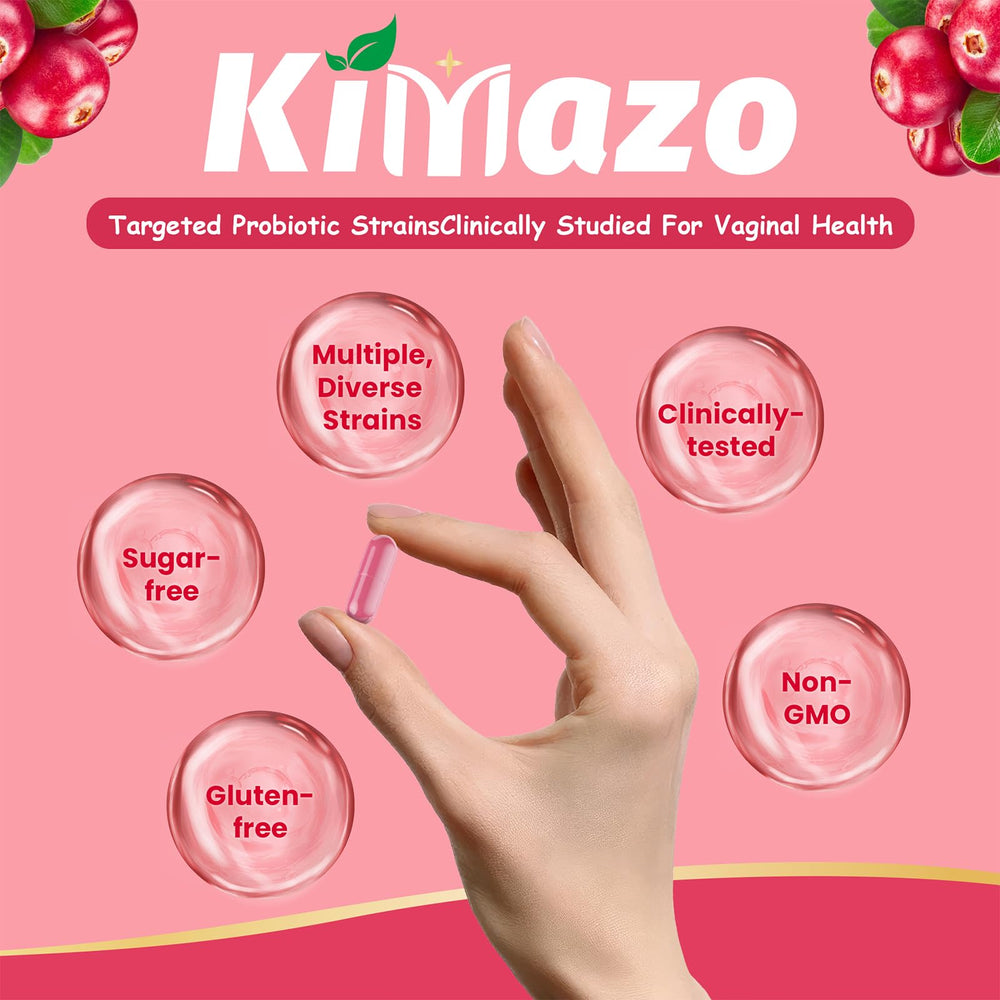 Kimazo packaging showing a 60-day supply