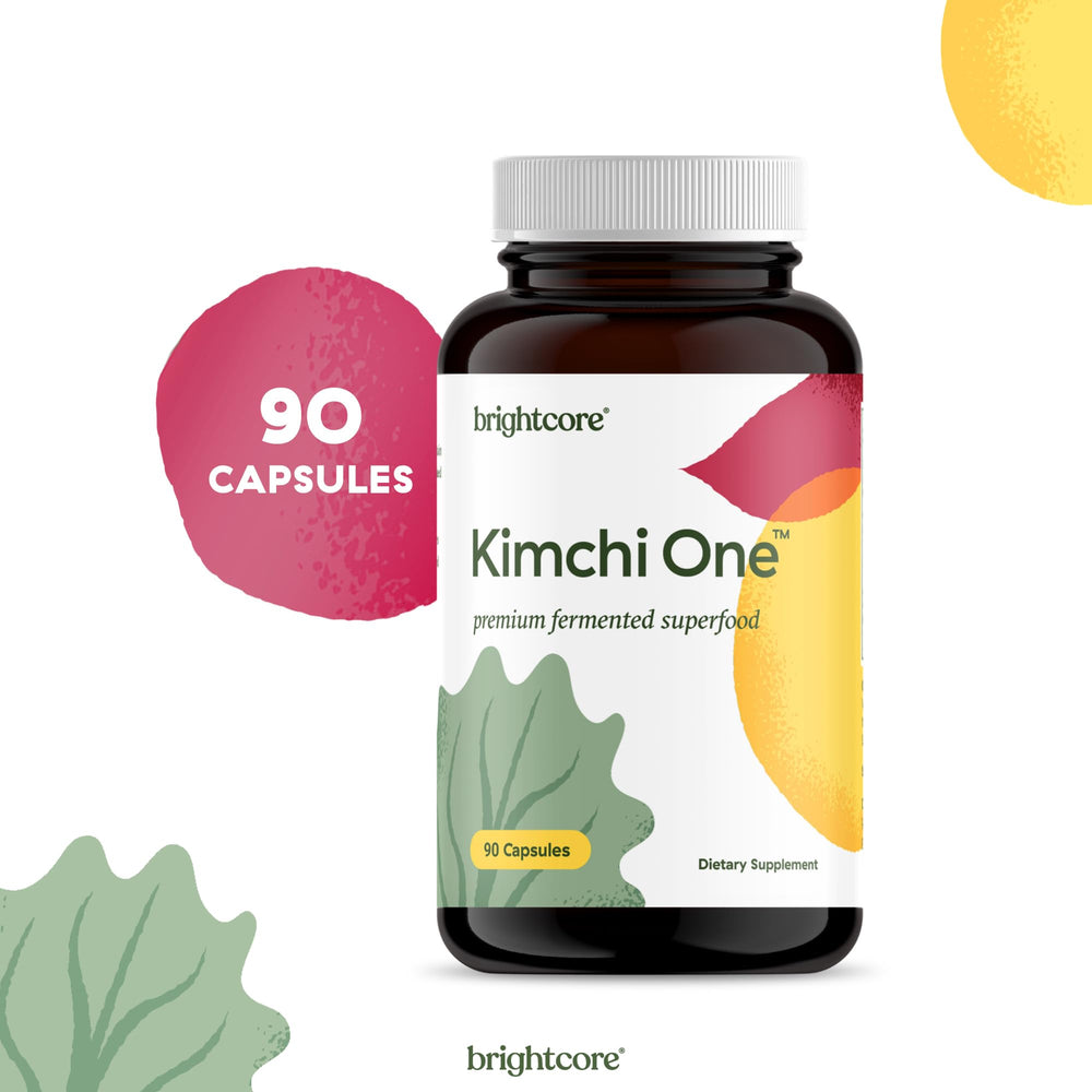Gluten-free certification label on Kimchi One