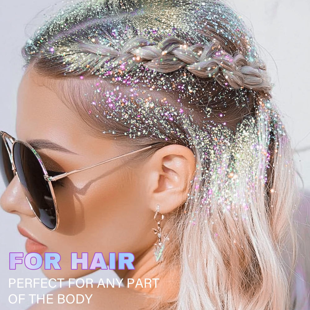 KIMIEYE festival ready look with glitter gel enhances stage presence safely