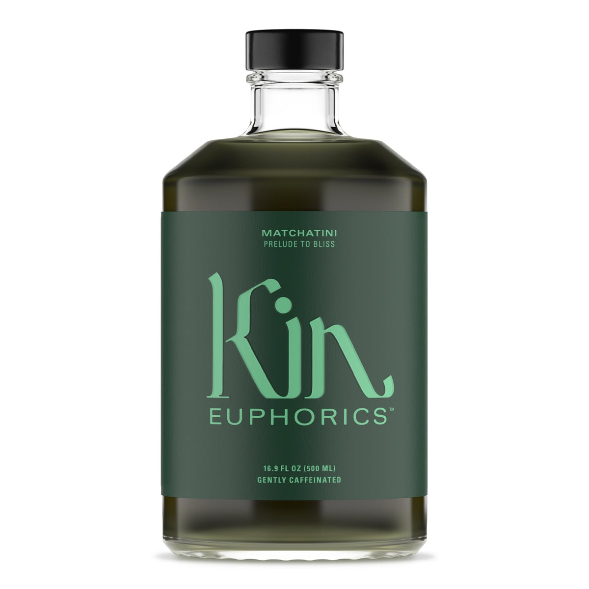 Kin Euphorics Matchatini bottle displayed on white background
