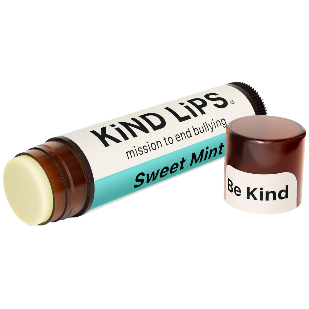Kind Lips lip hydration closeup demonstrates moisturized lips after application.
